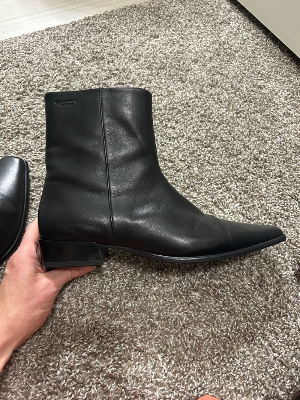 Vagabond leather boot